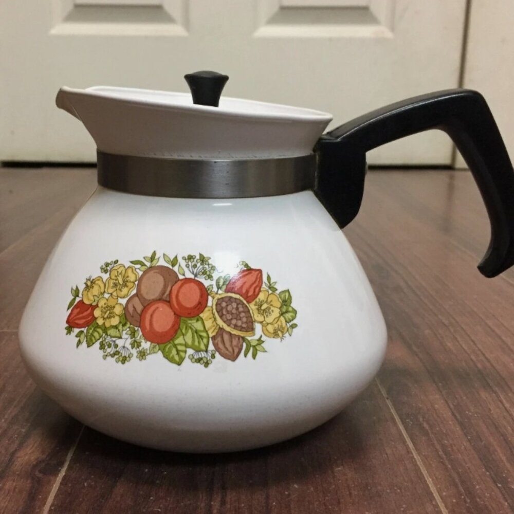 Vintage Corning Ware Tea Pot Spice of Life